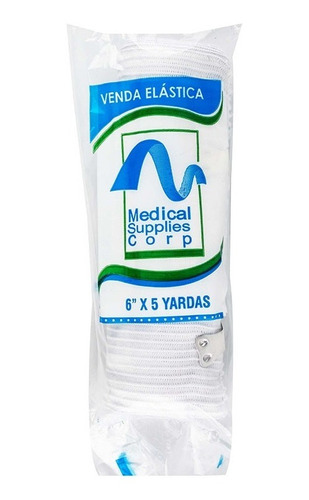 Venda Elastica Medical Supplies  6 X5 Yardas  X2 Unds