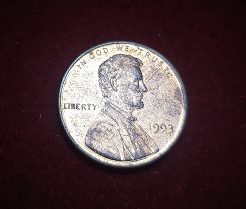 Moneda 1 Centavo Estados Unidos 1993 