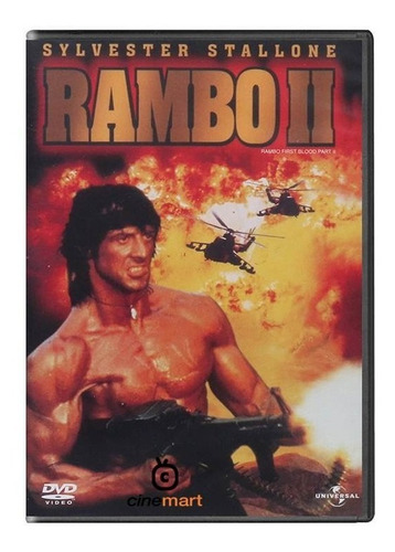 Rambo Ii Sylvester Stallone Pelicula Dvd