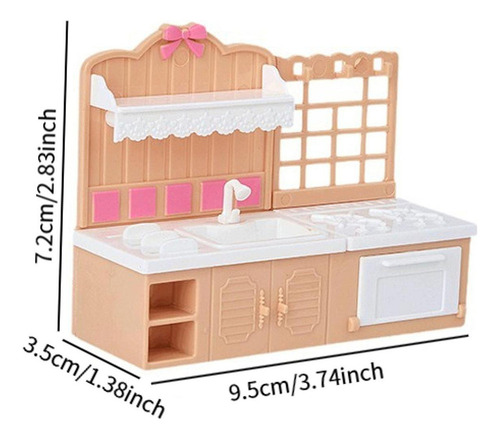 Juego De Muebles Y Accesorios Para Casa De Muñecas