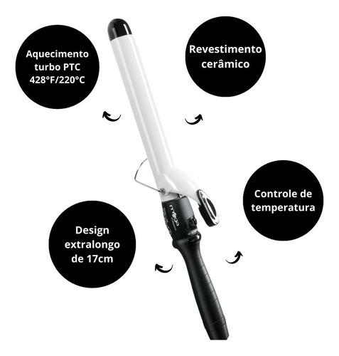 Mega Modelador Size Longo 19mm 220°c Bivolt