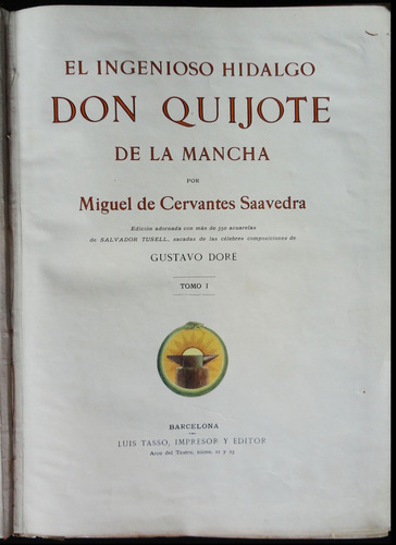 El Ingenioso Hidalgo Don Quijote De La Mancha 48n 233
