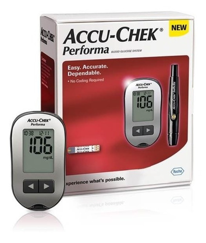 Medidor De Glucosa Accu Chek Performa