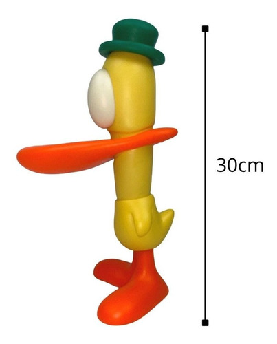 Turma Pocoyo Boneco Pato Vinil Infantil Menino Menina Bebê