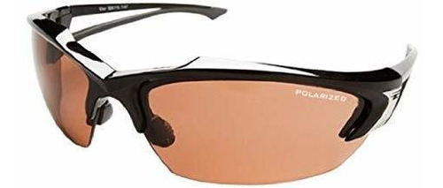 Borde Gafas Tsdk215 Khor Gafas Protectoras, Negro Polarizado