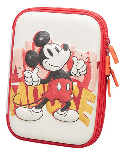 Mooving 01514121 Cartuchera Licencia Mickey Mouse Eva Doble