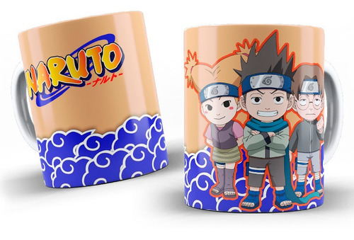 Caneca Naruto Esquadrão Ninja