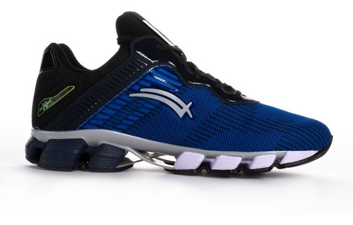 Imagen 4 de 5 de Tenis Para Correr Karosso 6327 Azul Rey Hecho En México