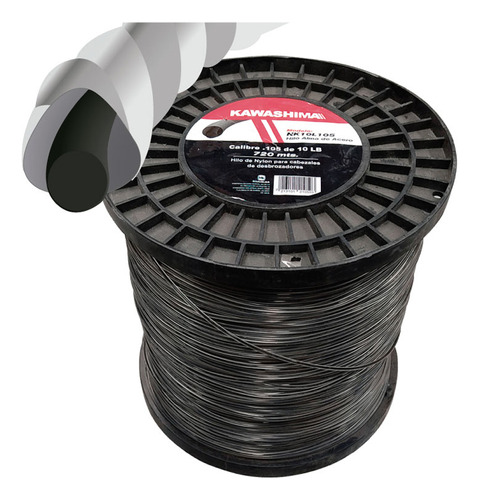 Hilo Nylon 0.105puLG 2.70mm X 630mts Twist