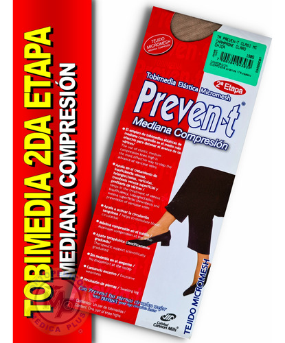 Tobimedia Mediana Compresion 2da Etap Prevent Varices Cannon