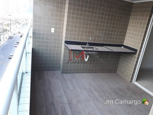 Imagem 6 de 20 de 3 Dorms *novo*canto Do Forte Praia Grande Sp - Mic14