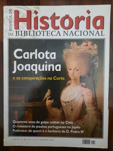 Revista De Historia Biblioteca Nacional 96 Carlota Joaquina