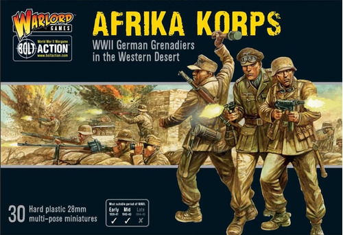 Action Afrika Korps Granaderos Alemanes Desert 56 Wwii Warga