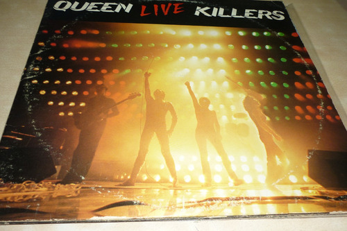 Queen Live Killers Vinilo Americano Vintage Excelente Insert