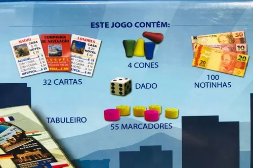 Jogo Banco Imobiliário Investindo Capitais Do Mundo Educativ