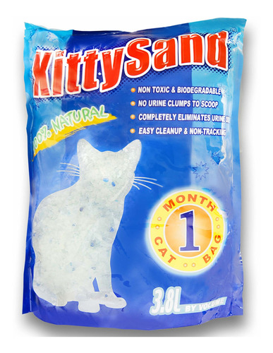 Kitty Sand Gel Sanitario Aroma Lavanda 3,8 Litros