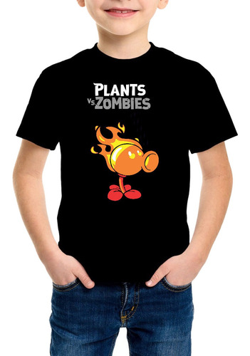 Playera Fuego Planta Brilla Oscuridad Adulto