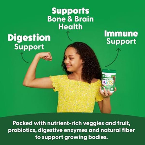Super Greens Feel Great Para Niños - Chocolate