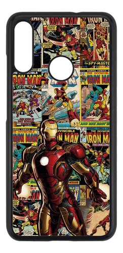 Funda Protector Case Para Moto E6 Plus Iron Man