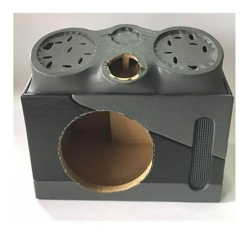 Imagen 1 de 2 de Cajon Para 10 Pulgadas Con Medios 6 Y Drivers