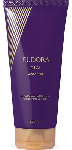 Loção Perfumada Hidratante Corporal Diva Absoluta 200ml