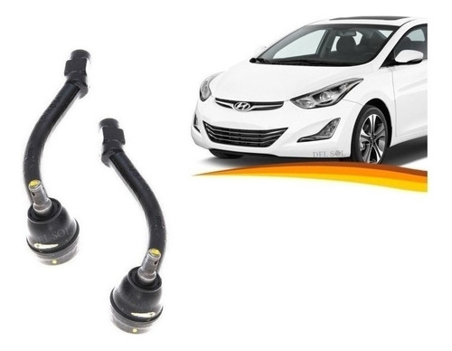 Terminal Direccion Para Hyundai Elantra 2013  2016 El Par