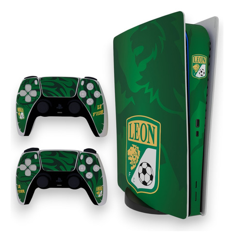 Skin Club Leon Para Playstation 5 Digital Ps5 + 2stickers Leon_1