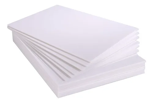 Carton Pluma Espuma Foam Board Blanco A3 30x42cm. Blanco