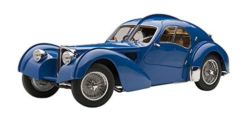 Carro De Juguete Escala 1/18 Bugatti/azul, Marca Pyle