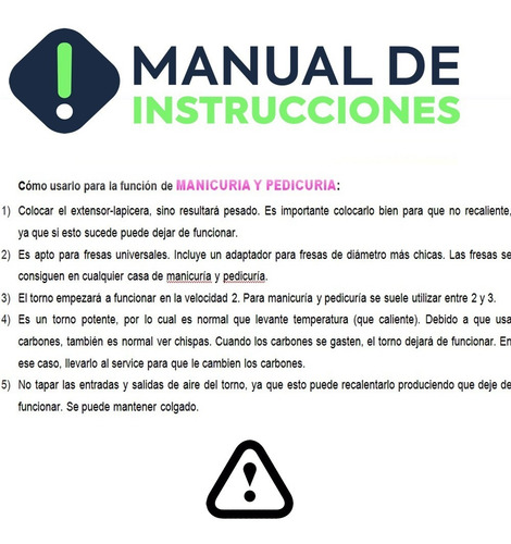 Imagen 9 de 10 de Kit Torno + Lupa Pedicuria Manicuria Podologia Manos Y Pies - Para Profesionales - Podologos - Pedicuros - Manicuros -