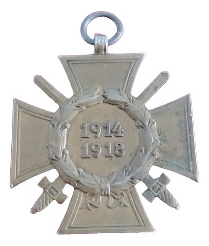 Medalla Alemania Primera Guerra Mundial Cruz De Hindenburg (Usado)