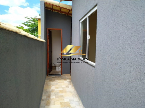 Imagem 12 de 13 de 106|jmc - Casa 2 Quartos, Área Gourmet E Piscina Em Unamar