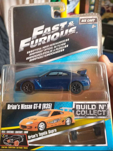 Brian's Nissan Gt-r (r35) Fast And Furious Jadatoys 1:55