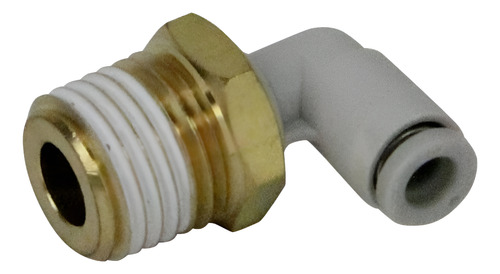 Racor Conector 90° Smc Kq2l04-02as Rosca Rc1/4 Mang. 4mm 2pz