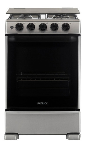 Cocina A Gas 55 Cm Inoxidable Patrick Cp9656i