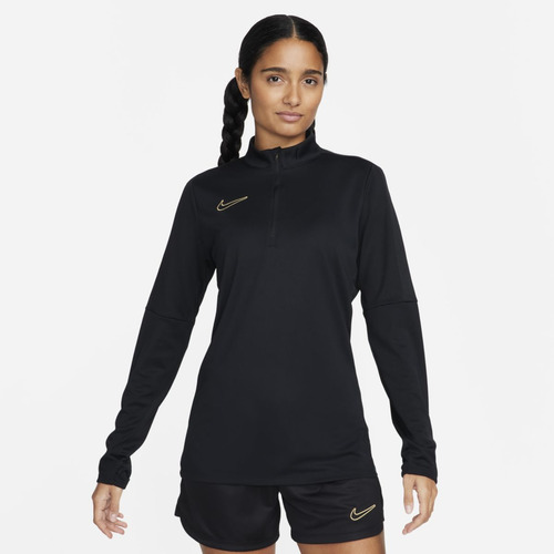 Playera Fútbol Mujer Manga Larga Nike Dri-fit Academy Negro