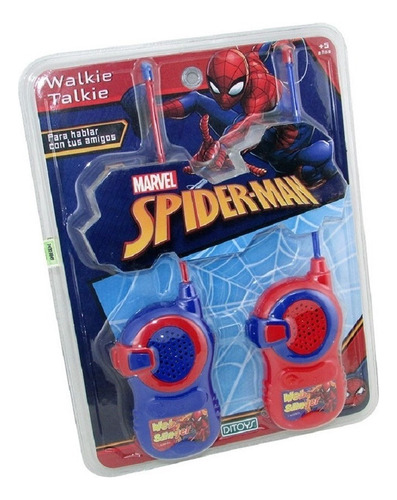 Walkie Talkie Spiderman Ditoys Original Tun Tunishop