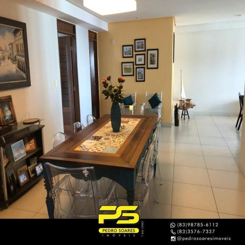 (oportunidade) Apartamento Com 4 Dormitórios À Venda, 235 M² Por R$ 960.000 - Bessa - João Pessoa/pb - Ap4509