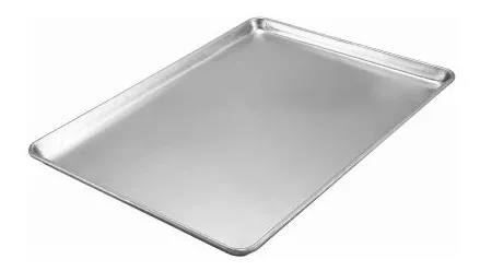 Bandeja en aluminio para panadería de 65 X 45 cm