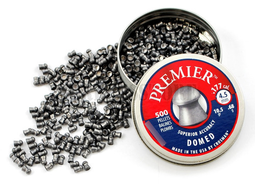 Balines Crosman Premier Domed 4.5 X500u - Aire Comprimido