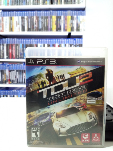 Jogo Ps3 Test Drive Unlimited 2, Completo, Bem Conservado (Usado)