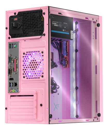 Xtreme Pc Intel Core J4125 2.7 Ghz 16gb Ssd Monitor 23 Pink
