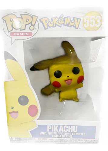 Pikachu Saludando 553 Pokémon Funko Pop!