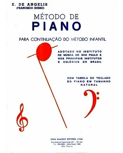Método De Piano Francisco Russo  (continuação) Volume 2