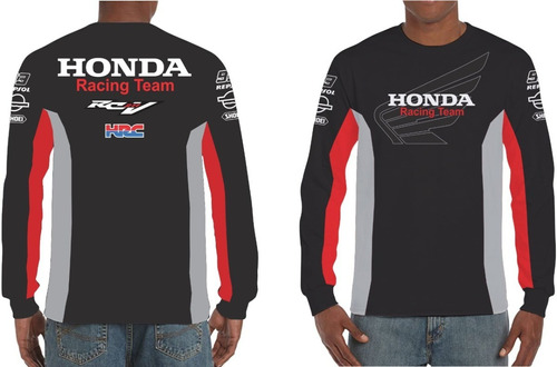 Camisa Manga Longa Honda Racing Repsol Marquez 93 Ref.460