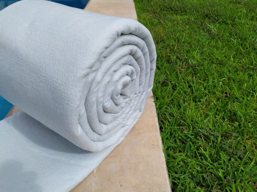 Imagen 7 de 10 de Geotextil Blanco 350gr. Rollo 10m2. Poliéster. Alta Densidad