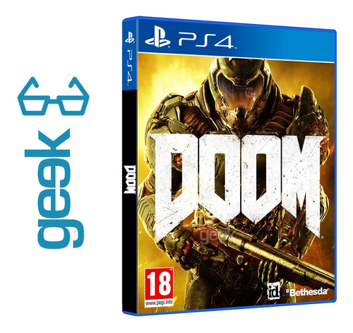 Doom Ps4 - Nuevos Sellados - Ecuador Geek 