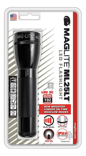 Linterna Led Maglite Ml25lt 2c Colores 192lm Aventureros