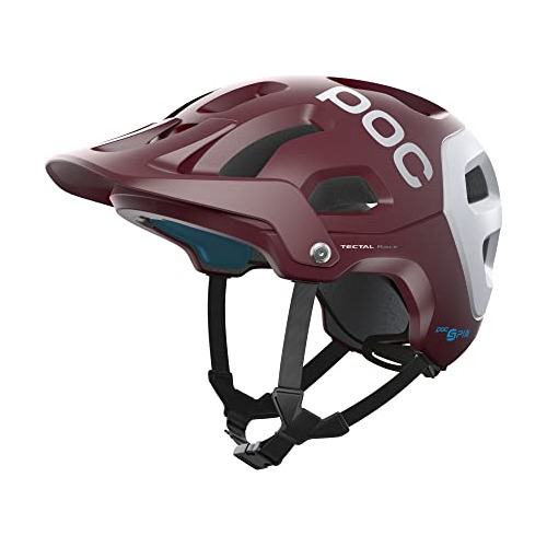 Poc Tectal Race Spin Helmet Propylene Red/hydrogen White Mat