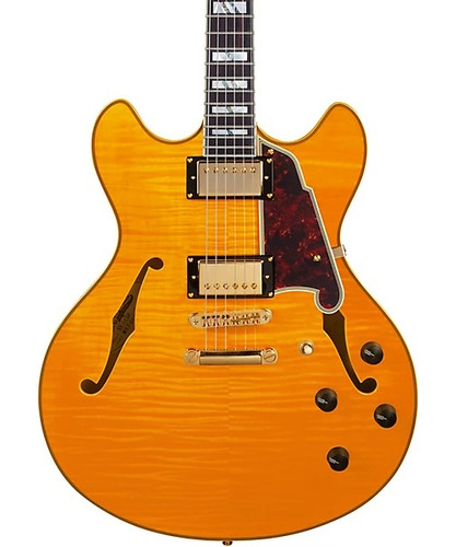 D'angelico Excel Series Dc Semi-hollow Electric Guitar 